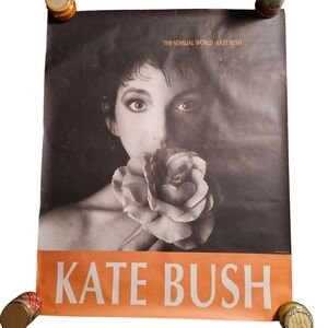 Kate Bush The Sensual World Vintage 1989 Album Promo Poster Large Display 36x45